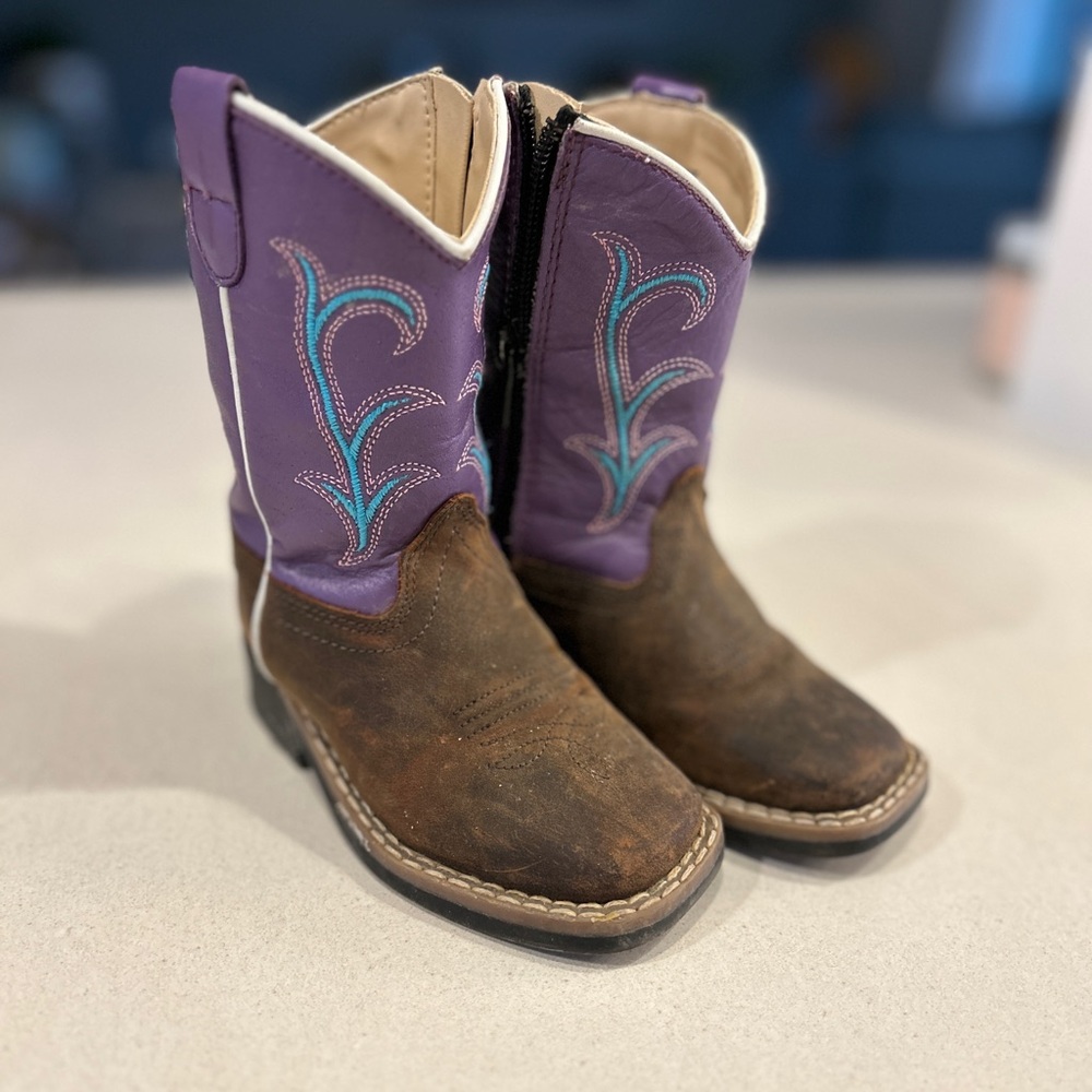 Old West cowboy boot sz 6
